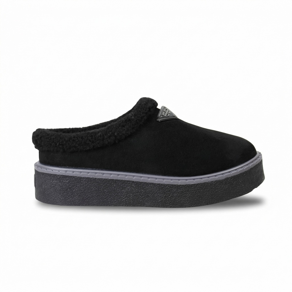 [PG5363BLACK] Pantufla Mujer Plataforma Chiporro PG5363 (35, Negro)