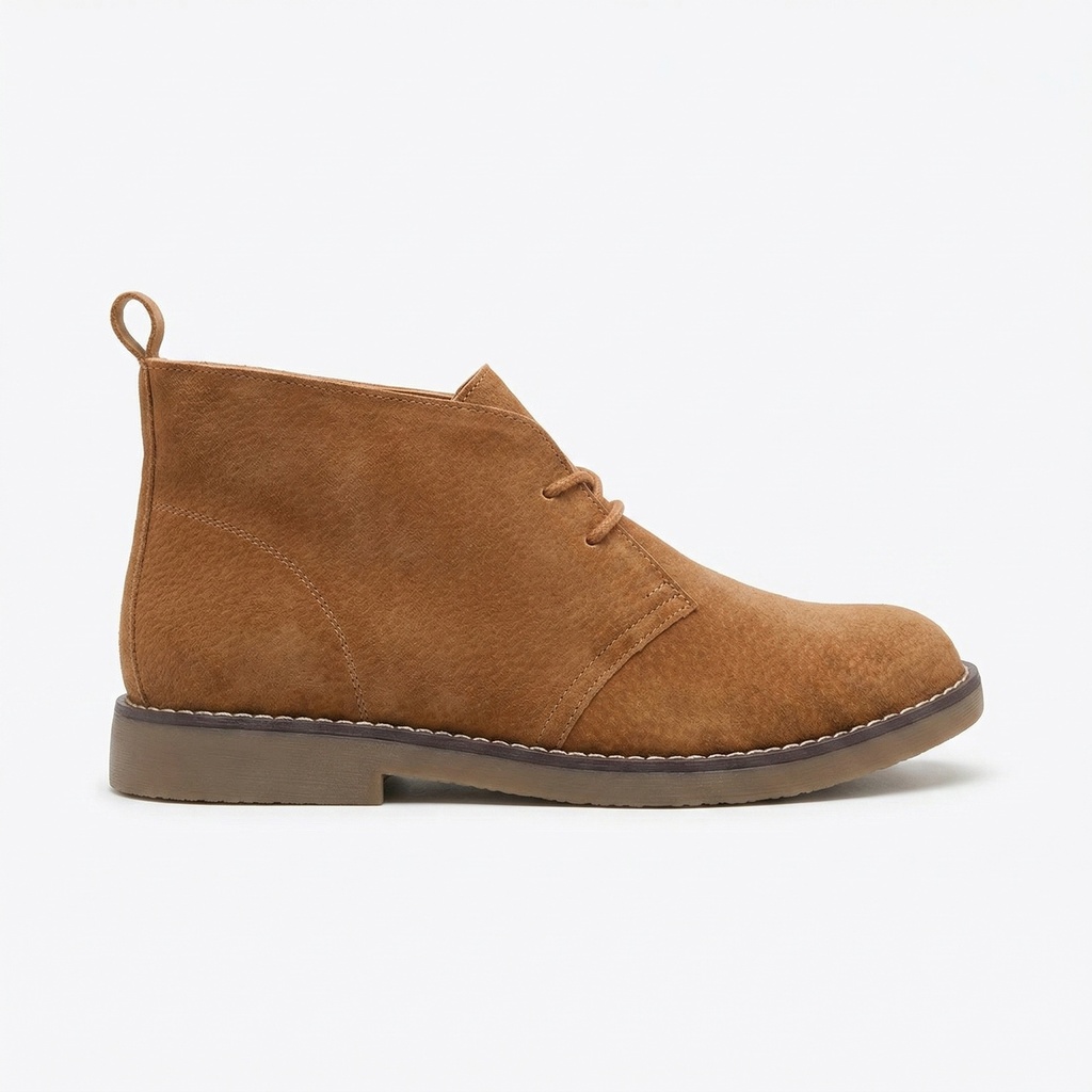 Botín Hombre Estilo Gamuza N21