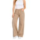 Jeans Mujer Palazzo Tiro Alto Elasticado 9200
