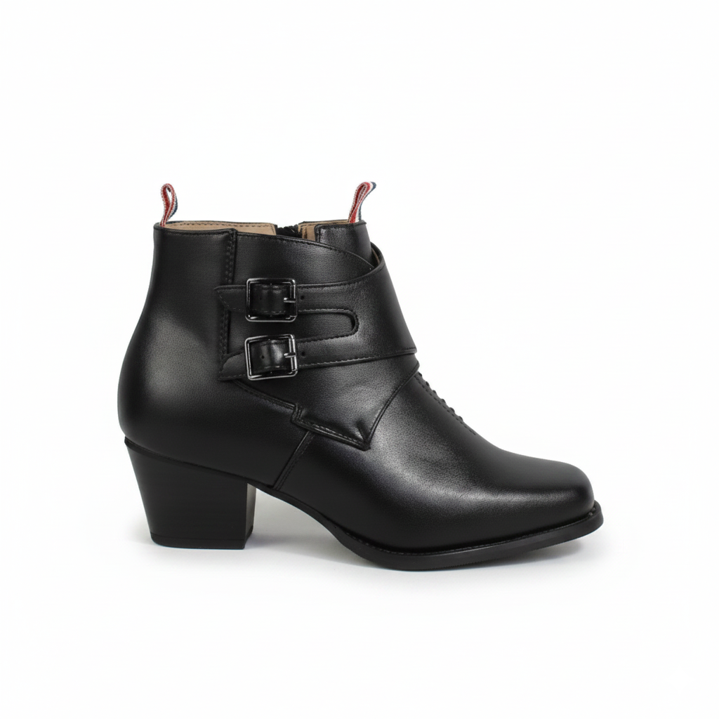 [A8Black-23] Zapato de Cueca Infantil 23-28 Negro A8 (23)