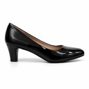 Zapato Formal Mujer Taco Cónico Charol 034