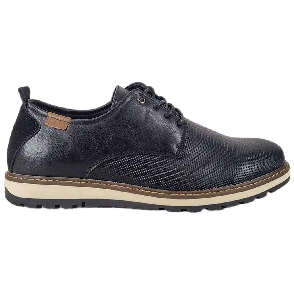 [  X0025 Negro] Zapato Hombre X0025 Negro (39)