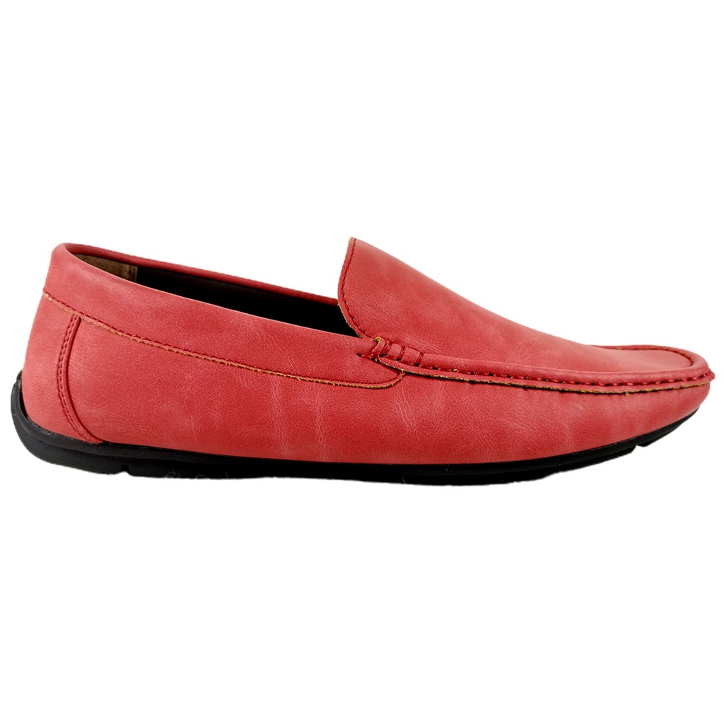 [ 9090 Rojo] Mocasines de Hombre 9090 Rojo (39)
