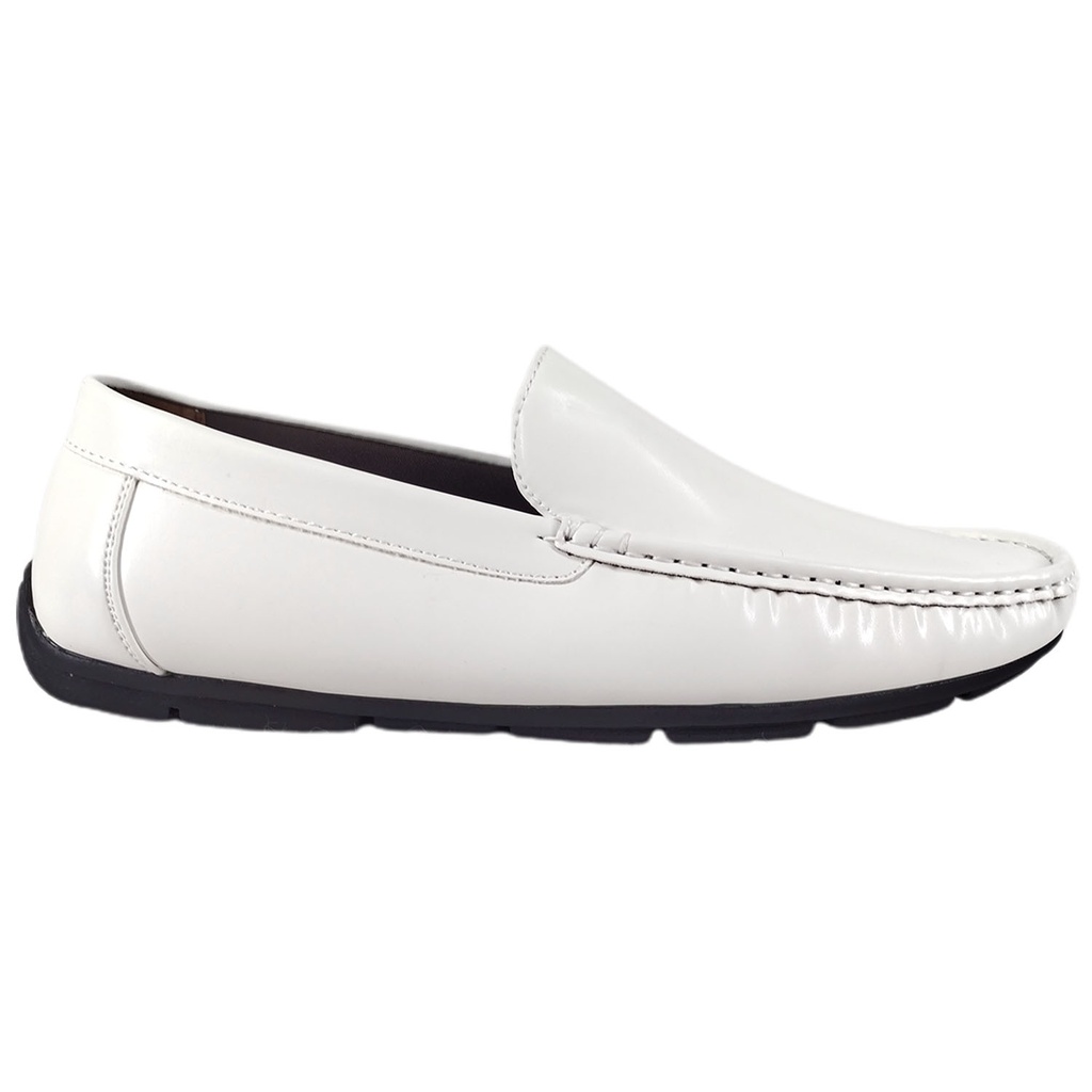 [ 9090 Blanco] Mocasines de Hombre 9090 Blanco (39)