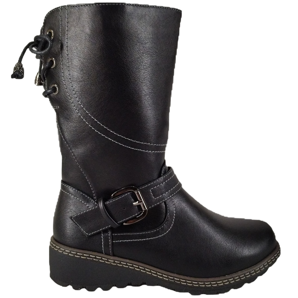 [A852-11 Negro] Botin de Mujer A852-11 Negro (35)