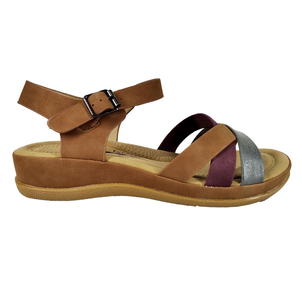 Sandalias de Mujer 12363-9 Brown No Usar