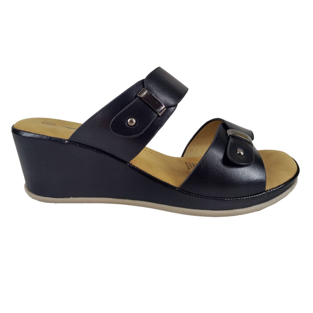 [9523-3 Negro] Sandalias de Mujer 9523-3 Negro (39)