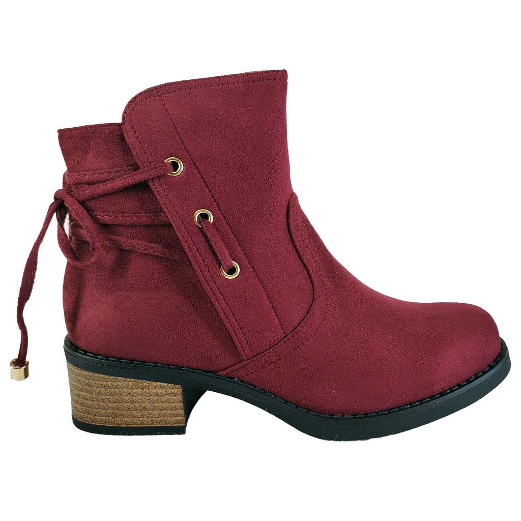 [QM1912 Buro] Botin de Mujer QM1912 Burdeo (35)