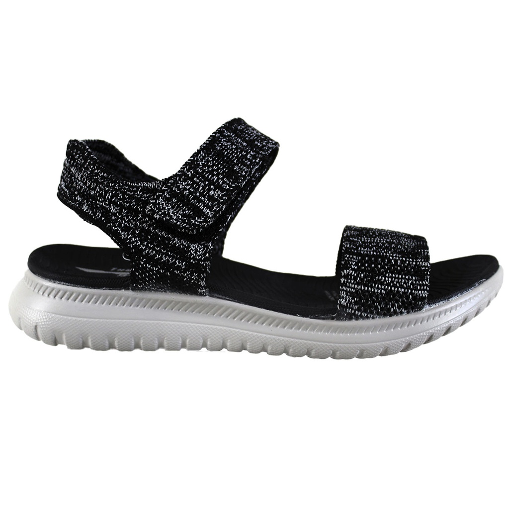 [21130-X2 Black] Sandalia de Mujer 21130-X2 Black (35)