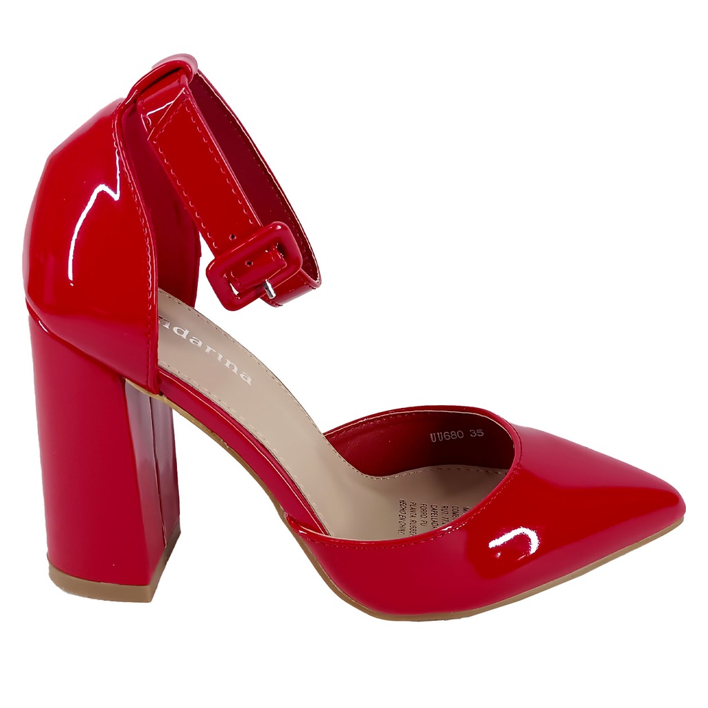 Sandalias de Mujer UU680 Rojo