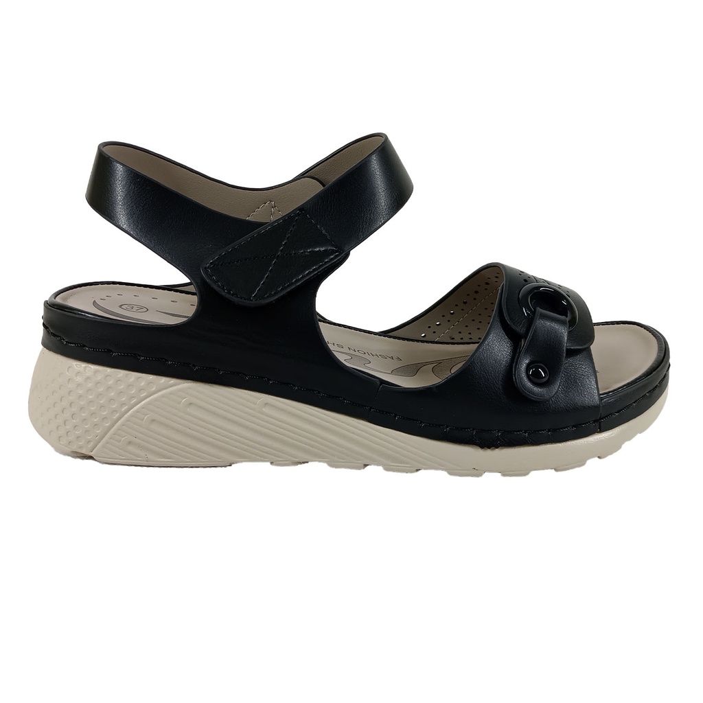 Sandalias de Mujer 0858-10 Negro