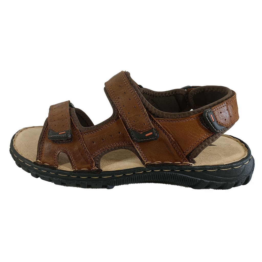 [  C-43-17060 Red Brown] Sandalias Cuero C-43-17060 Red Brown (39)