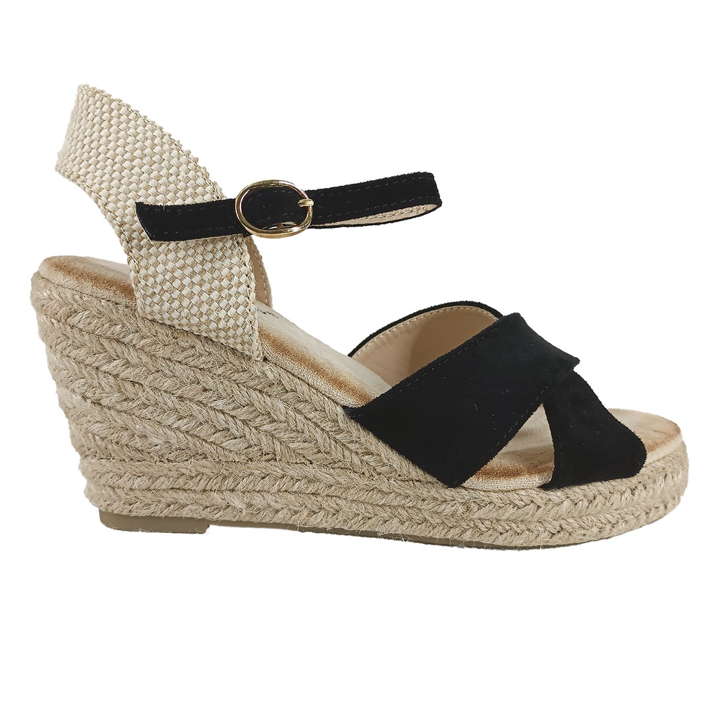 [   MS022 Negro] Sandalias de Mujer MS022 Negro (35)