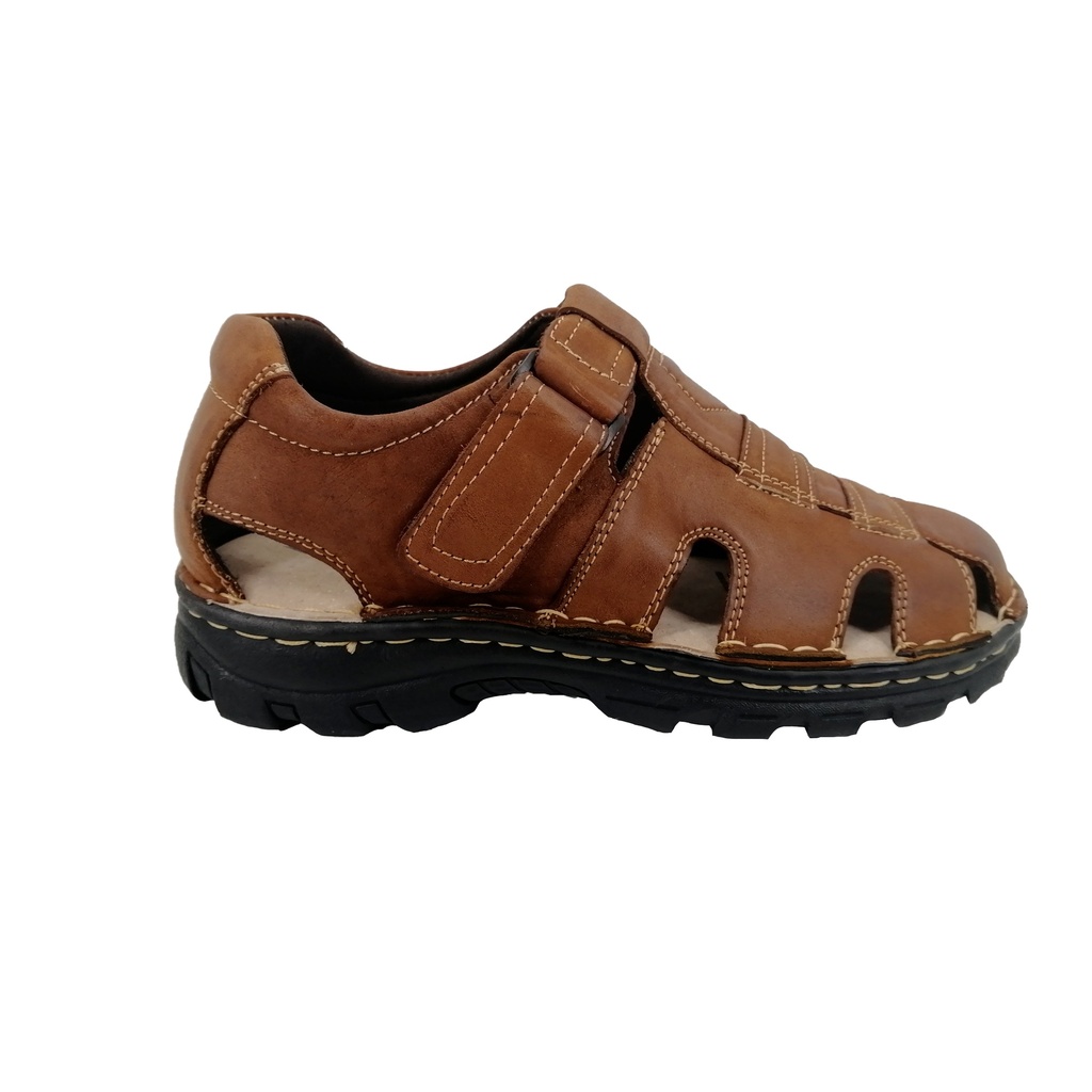 [3024 Red Brown] Sandalias Cuero 3024 Red Brown (39)