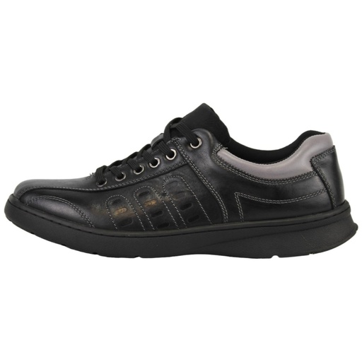 Zapato Hombre Cuero C43-1806Black