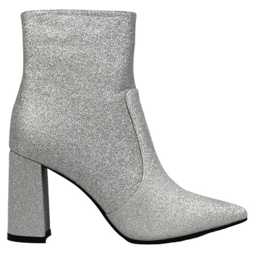 Botin Mujer Q-02 Plateado