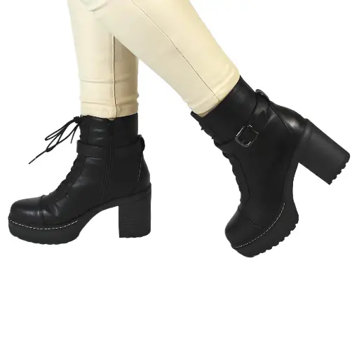 Botin Mujer QM2315 Black