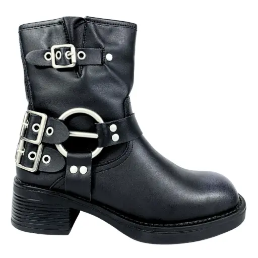 Botin Biker Mujer 2381