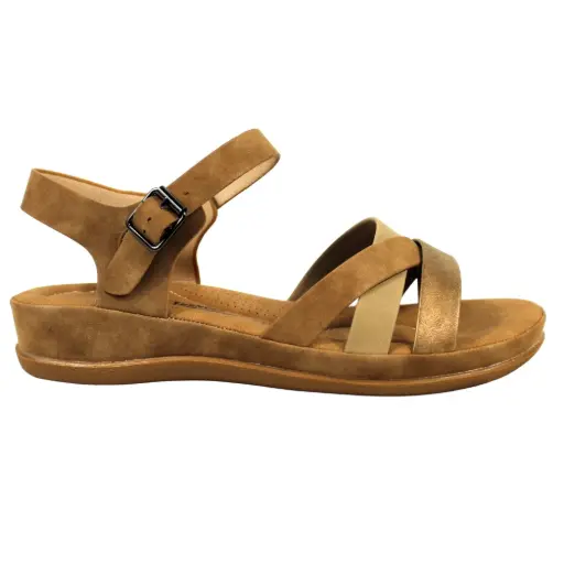 Sandalias Baja Mujer con Hebilla para Verano 12363