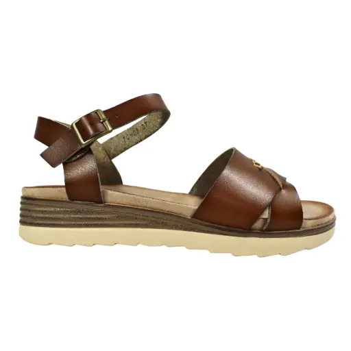 Sandalia Plataforma Mujer con Hebilla TGH08