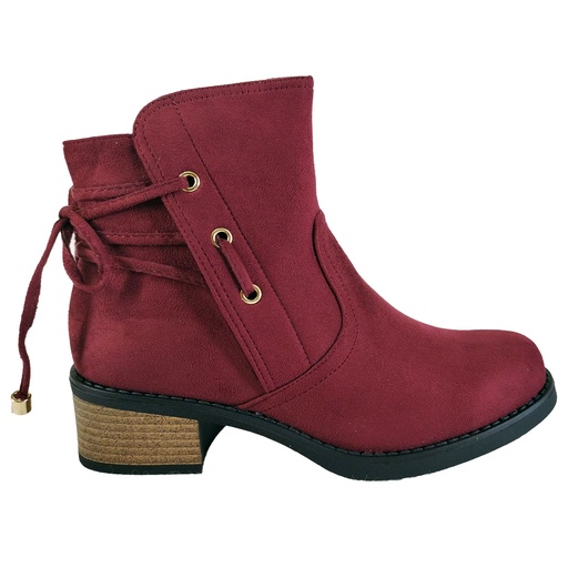 Botin de Mujer QM1912 Burdeo
